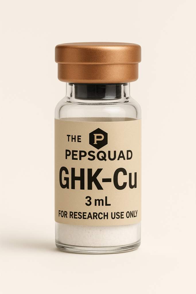 The PepSQuad GHK-Cu | Lyophilized Vial | 50 mg